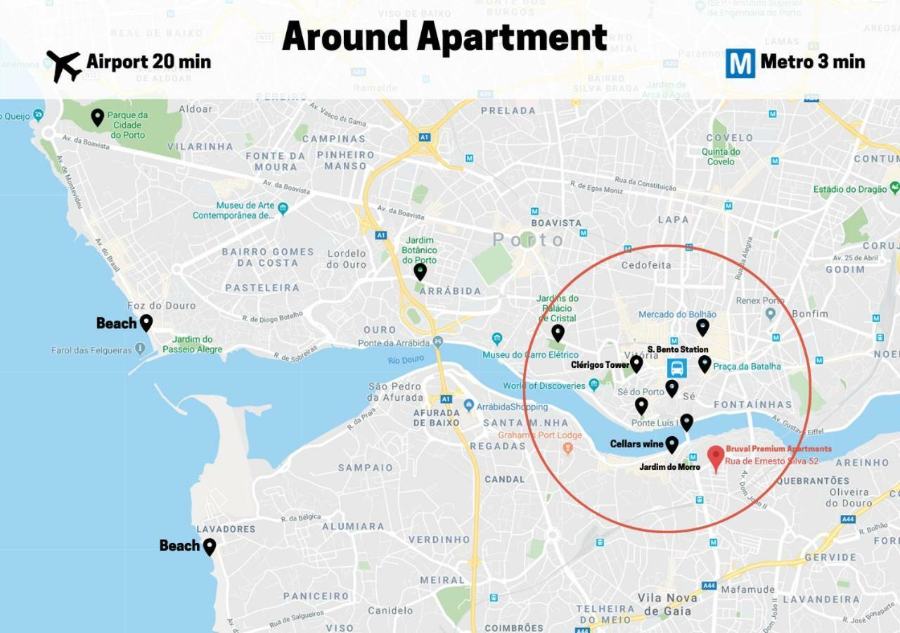 Bruval Premium Apartments - Gaia Βίλα Νόβα ντε Γκάια Εξωτερικό φωτογραφία